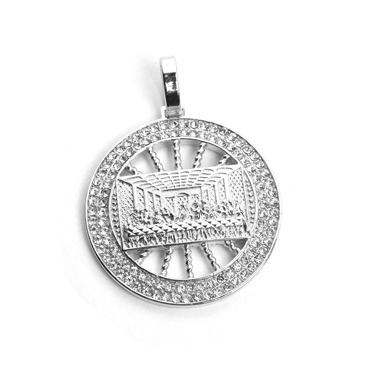 Kenzy Mii- Stainless Steel Religious Last Supper Unisex Pendant