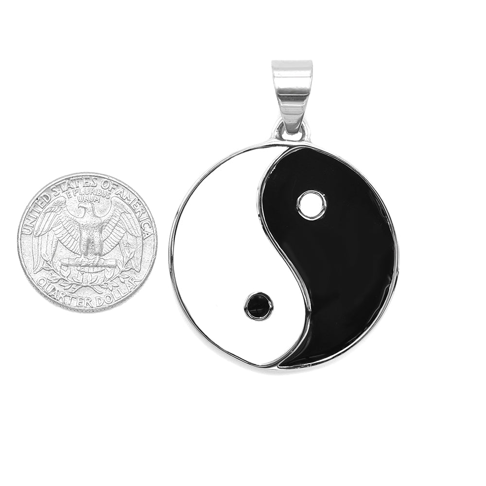 Kenzy Mii- Stainless Steel Yin Yang Unisex Pendant