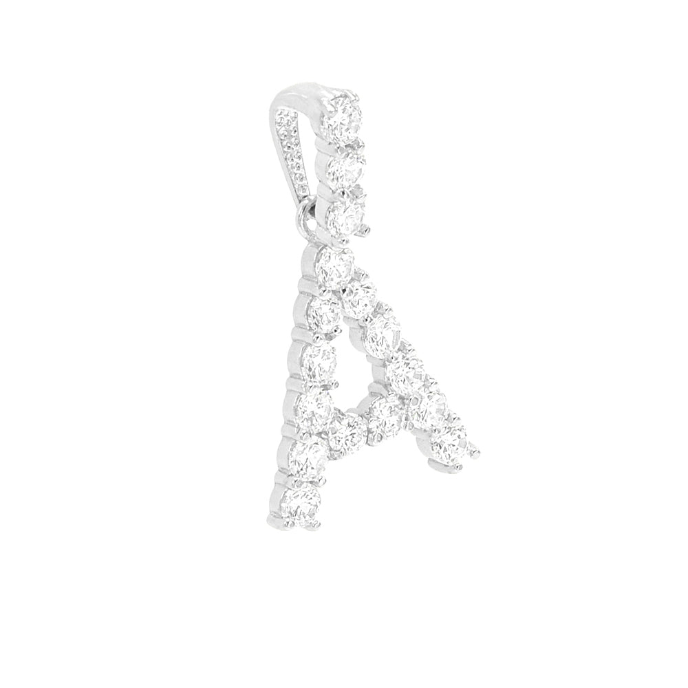 Kenzy Mii- Stainless Steel Letter Unisex pendant with Necklace