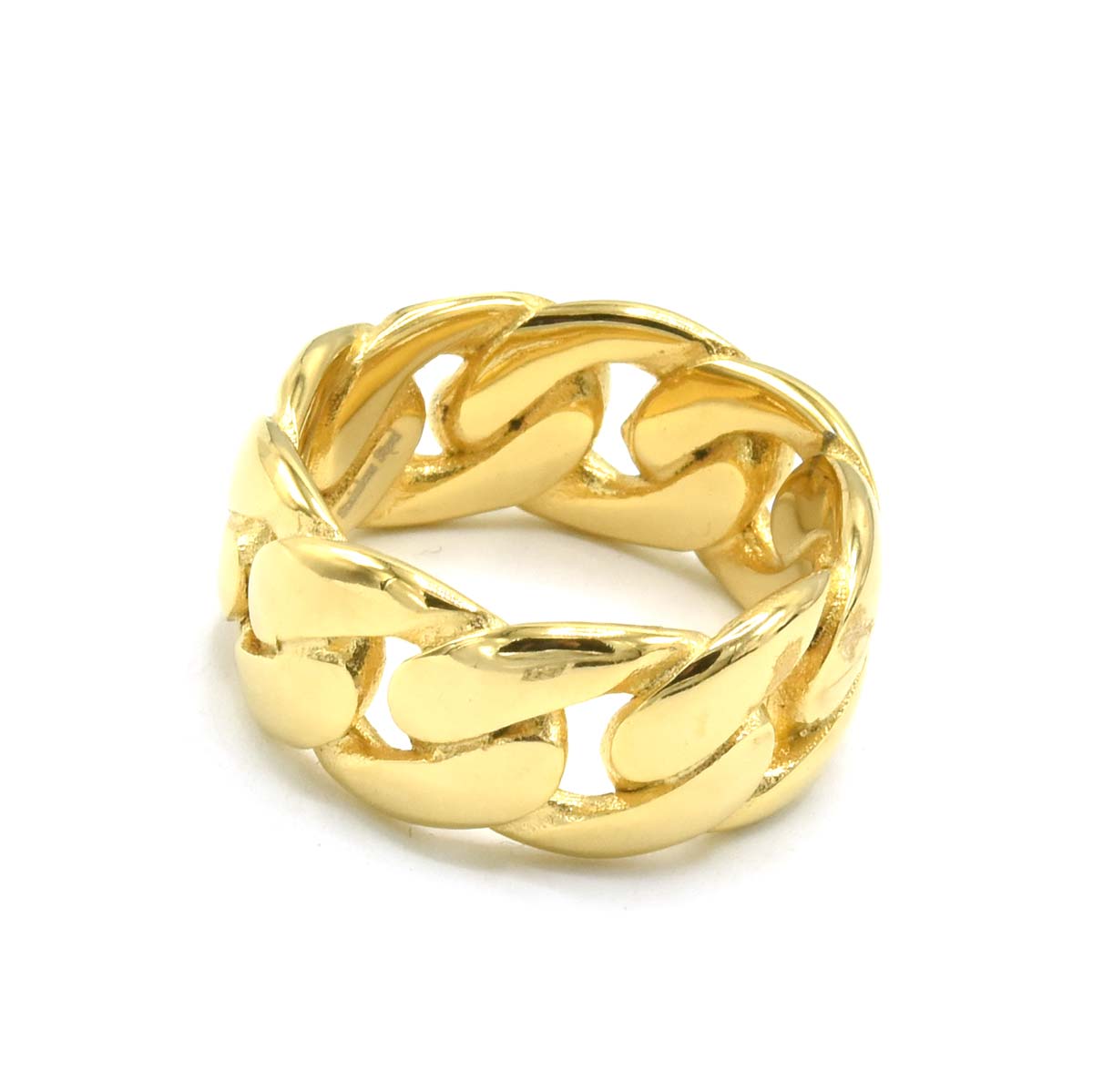 Kenzy Mii- Stainless Steel Thomas Sabo Cuban Link Men's Ring