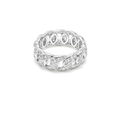 Kenzy Mii - 925 Sterling Silver Cuban Men's Ring
