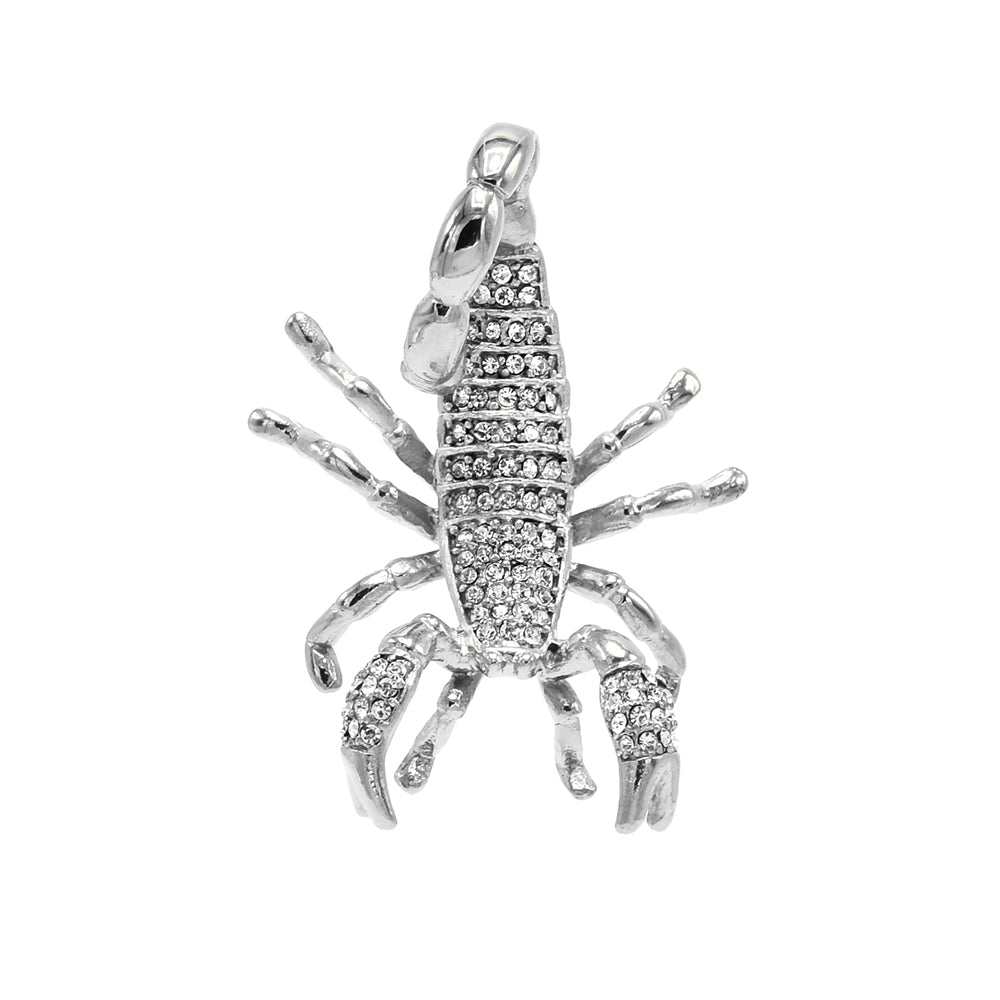 Kenzy Mii- Stainless Steel Ancient Egypt Scorpion Unisex Pendant