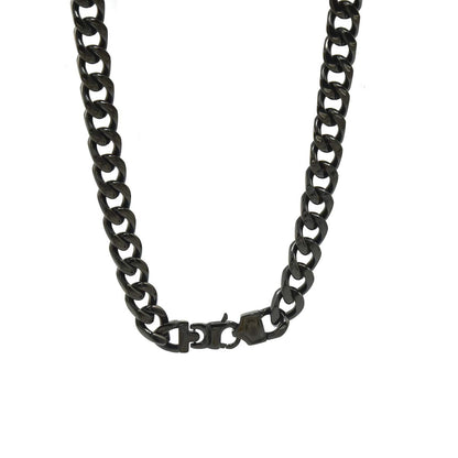 Kenzy Mii- 12mm Stainless Steel Miami Cuban Unisex Chain