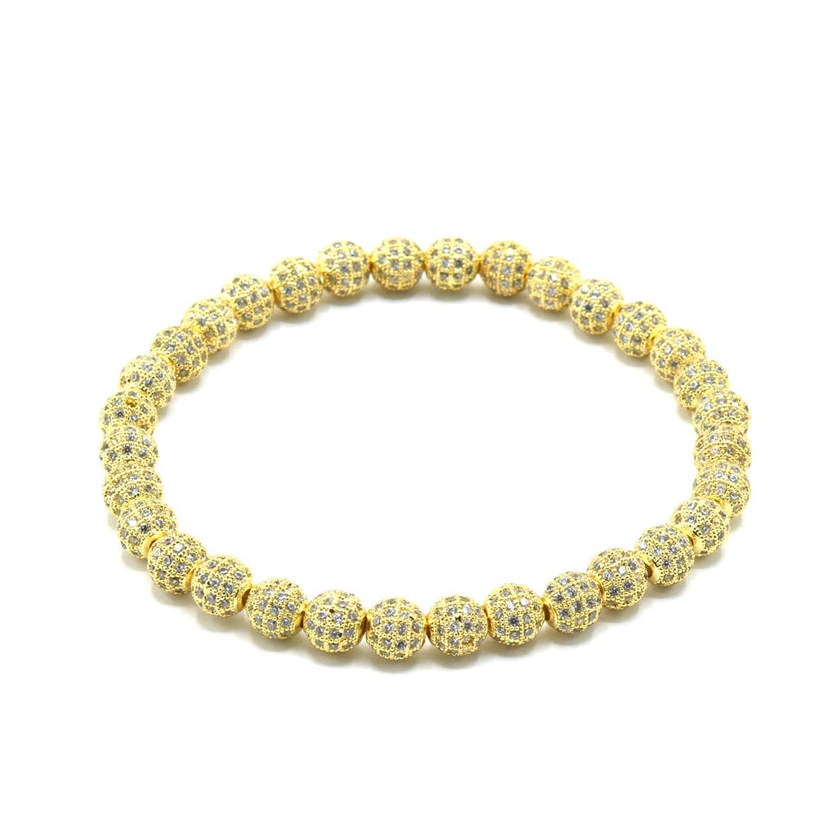 Kenzy Mii- 10mm Stainless Steel Lava Rock Stones Unisex Bead Bracelet