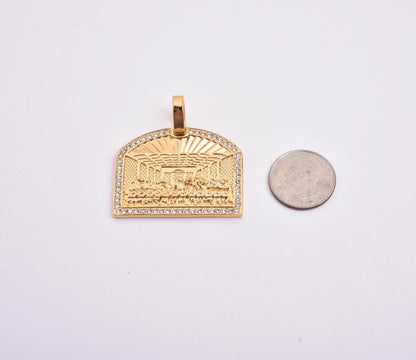 Kenzy Mii- Stainless Steel Last Supper Men's Pendant