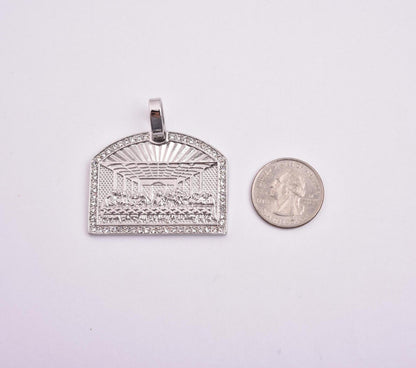 Kenzy Mii- Stainless Steel Last Supper Men's Pendant