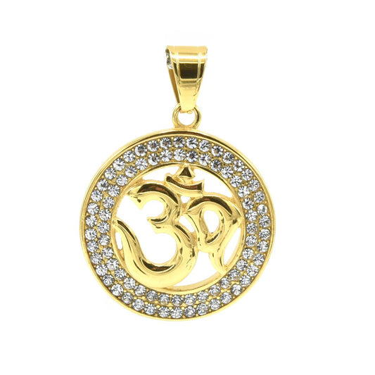 Kenzy Mii- Stainless Steel Indian Yoga Unisex Pendant