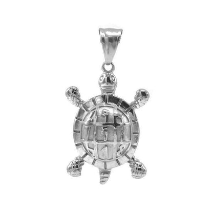 Kenzy Mii- Stainless Steel Hollow Tortoise Turtle Sea Unisex Pendant