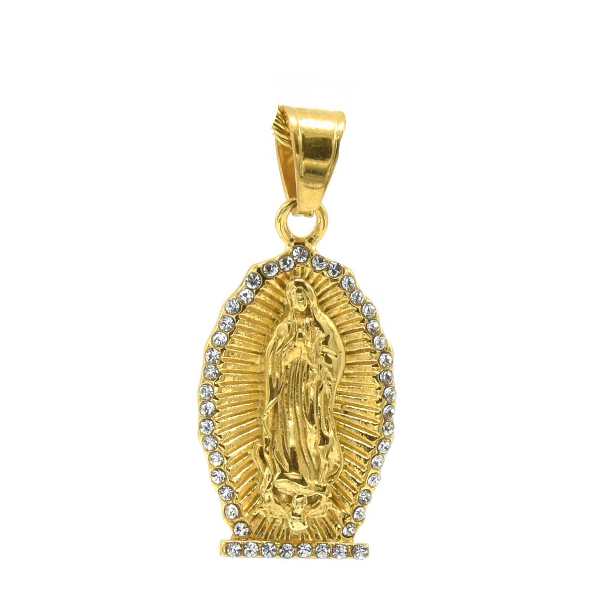 Kenzy Mii- Stainless Steel Virgen Mary Unisex Pendant