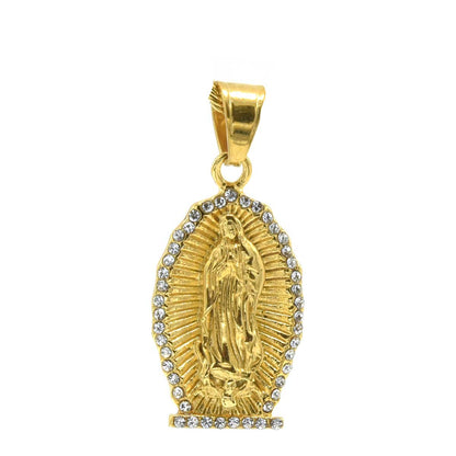 Kenzy Mii- Stainless Steel Virgen Mary Unisex Pendant