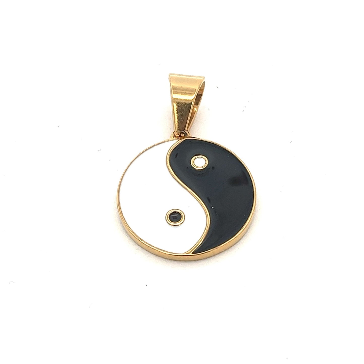 Kenzy Mii- Stainless Steel Yin Yang Unisex Pendant