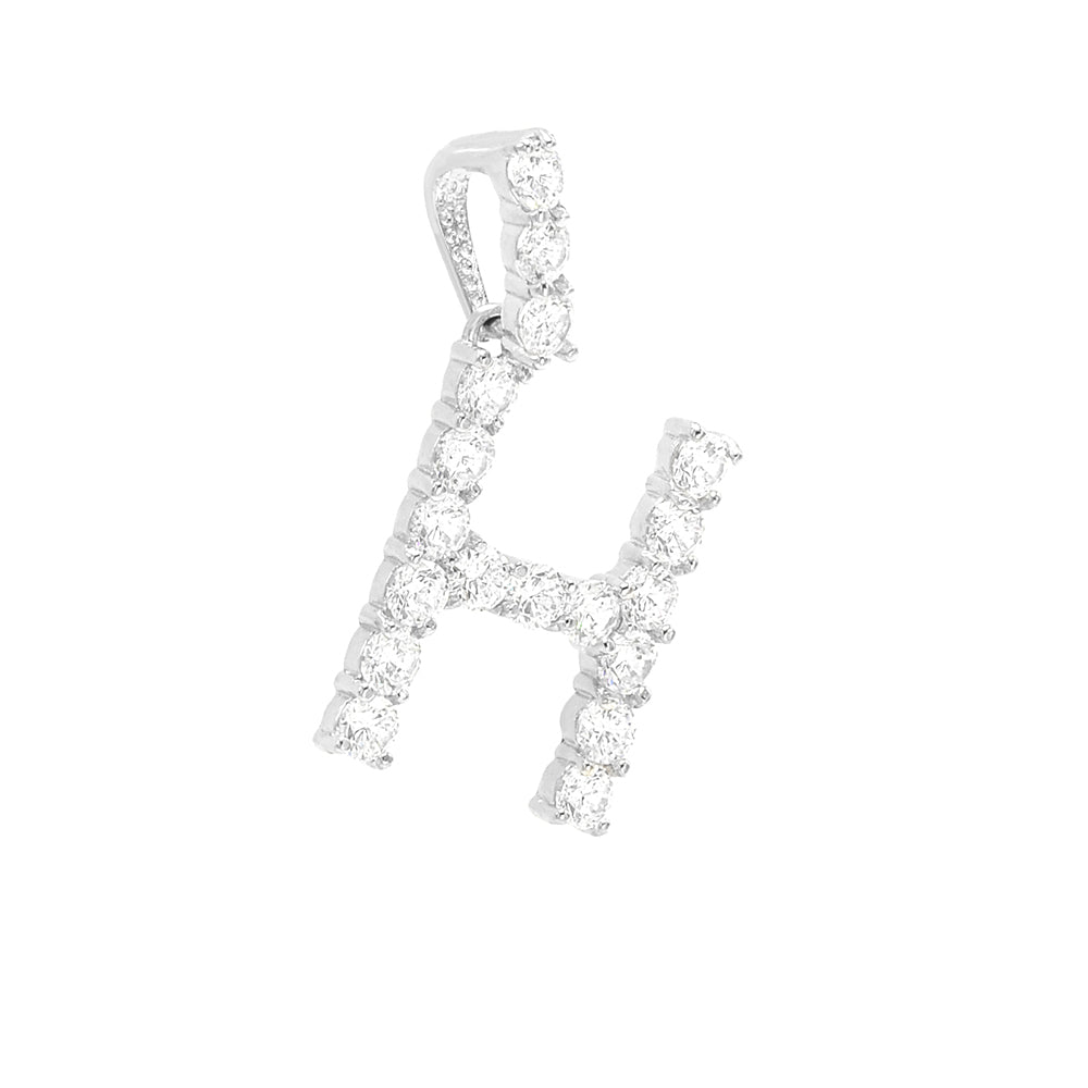 Kenzy Mii- Stainless Steel Alphabetic Letters Unisex Pendant