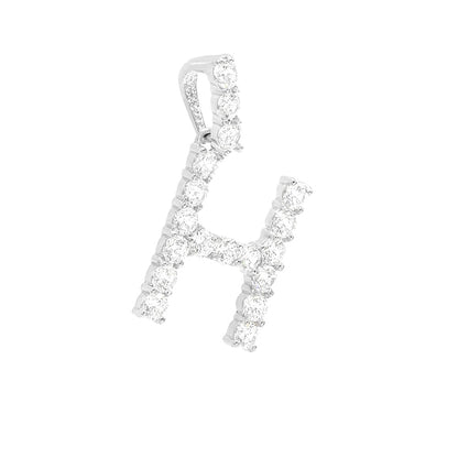 Kenzy Mii- Stainless Steel Alphabetic Letters Unisex Pendant