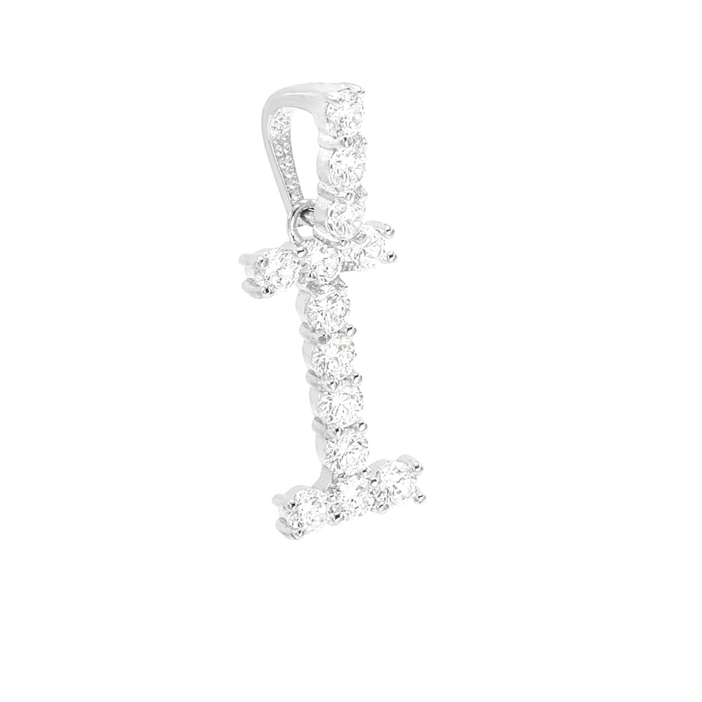 Kenzy Mii- Stainless Steel Alphabetic Letters Unisex Pendant