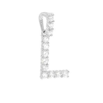 Kenzy Mii- Stainless Steel Alphabetic Letters Unisex Pendant
