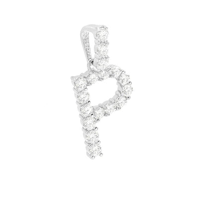 Kenzy Mii- Stainless Steel Letter Unisex pendant with Necklace