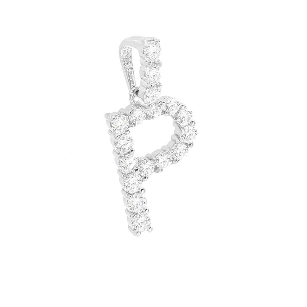 Kenzy Mii- Stainless Steel Alphabetic Letters Unisex Pendant