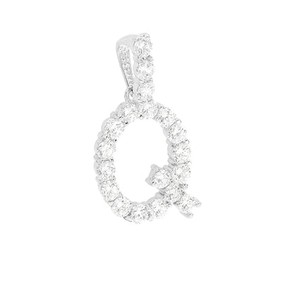 Kenzy Mii- Stainless Steel Alphabetic Letters Unisex Pendant