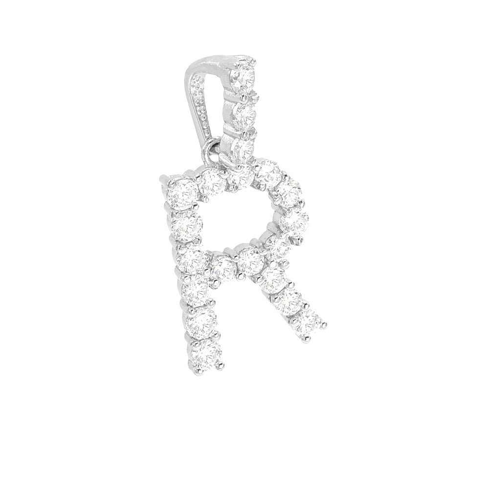 Kenzy Mii- Stainless Steel Alphabetic Letters Unisex Pendant
