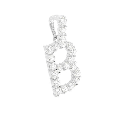 Kenzy Mii- Stainless Steel Alphabetic Letters Unisex Pendant