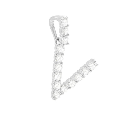 Kenzy Mii- Stainless Steel Letter Unisex pendant with Necklace