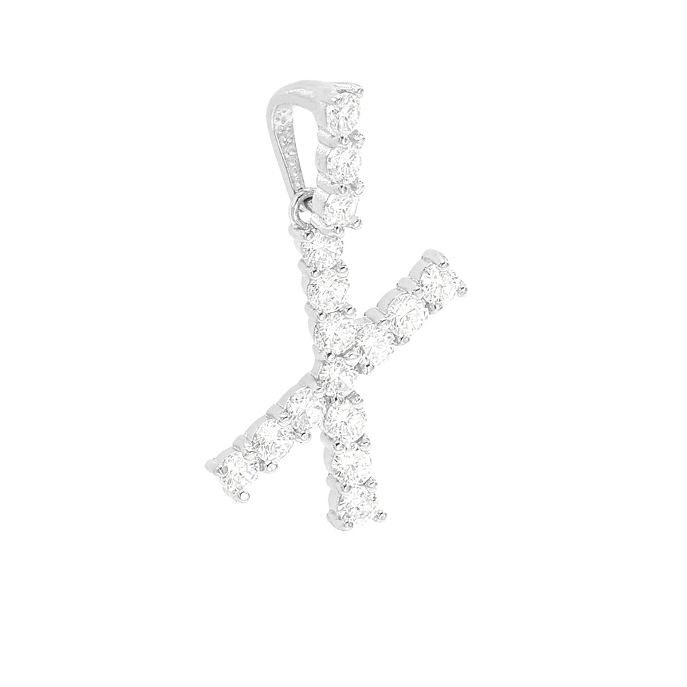 Kenzy Mii- Stainless Steel Alphabetic Letters Unisex Pendant