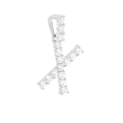 Kenzy Mii- Stainless Steel Alphabetic Letters Unisex Pendant