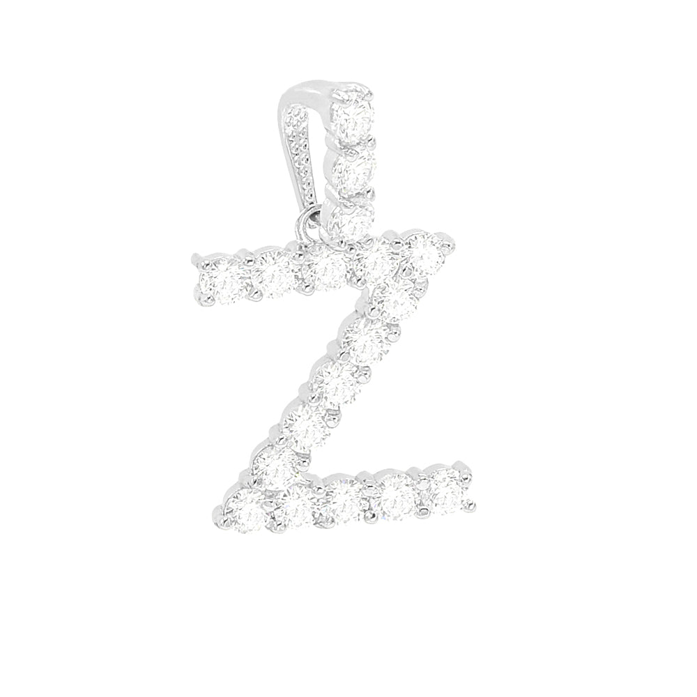 Kenzy Mii- Stainless Steel Alphabetic Letters Unisex Pendant