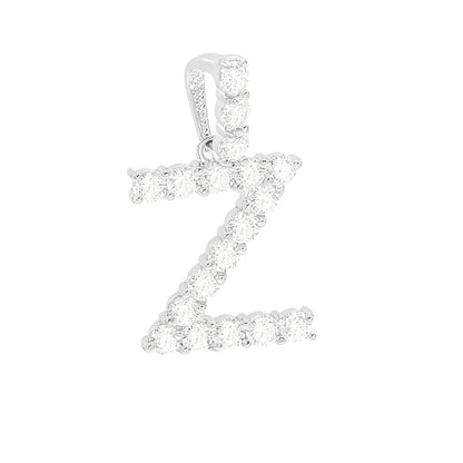 Kenzy Mii- Stainless Steel Alphabetic Letters Unisex Pendant