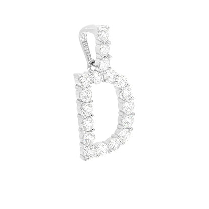 Kenzy Mii- Stainless Steel Alphabetic Letters Unisex Pendant