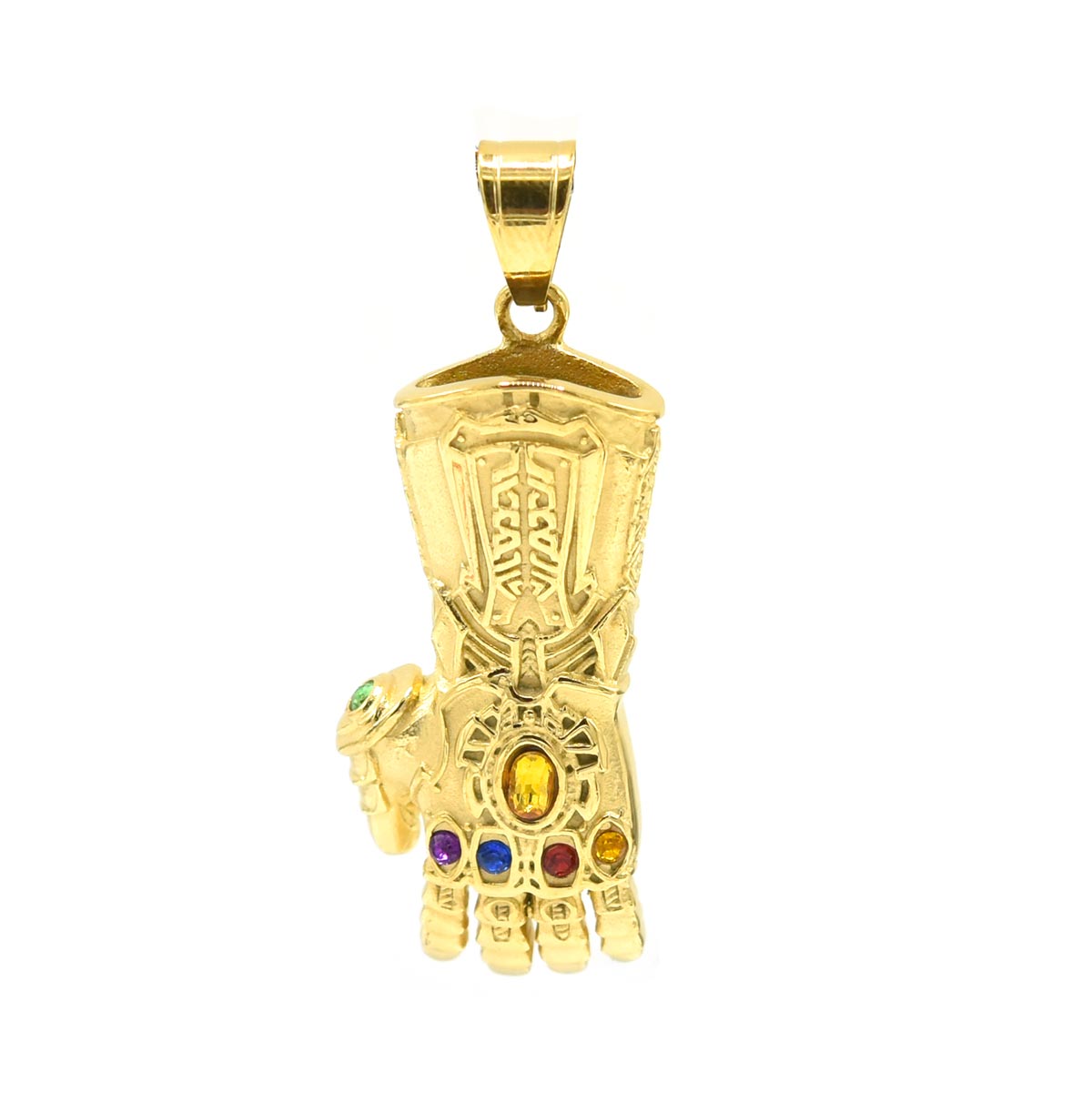 Kenzy Mii- Stainless Steel Thanos Glove Infinity Unisex Pendant
