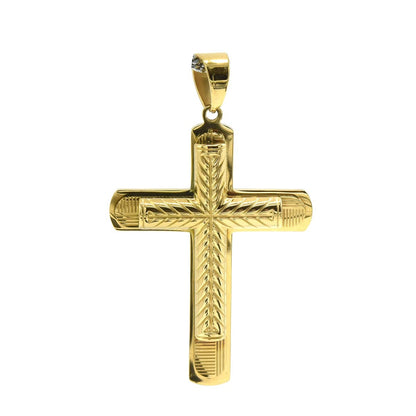 Kenzy Mii- Stainless Steel 3D Jesus Christ Crucifix Unisex Pendant