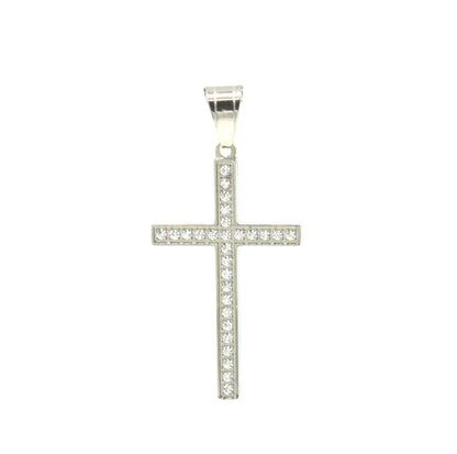 Kenzy Mii- Stainless Steel Gold Plated Cross Unisex Pendant