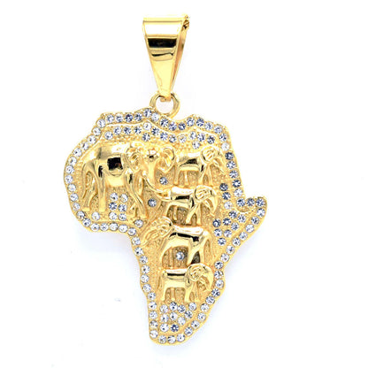 Kenzy Mii- Stainless Steel Punk Rapper Unisex Pendant