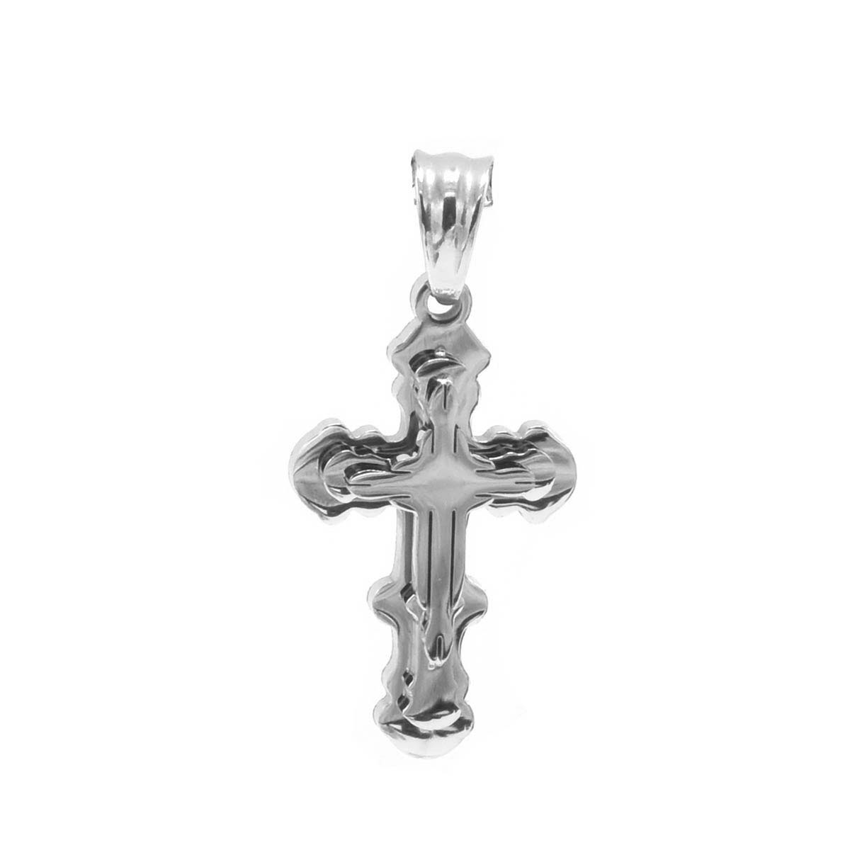 Kenzy Mii- Stainless Steel Religious Orthodox Crosses Unisex Pendant