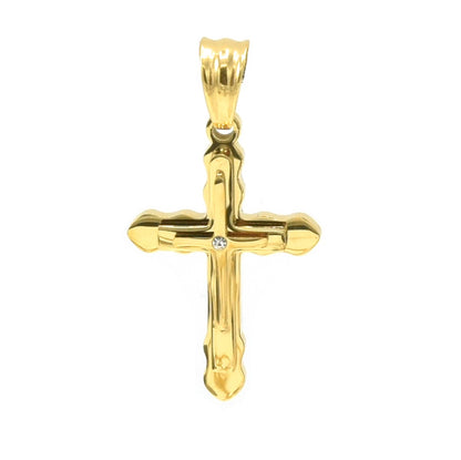 Kenzy Mii- Stainless Steel Gothic Cross Unisex Pendant