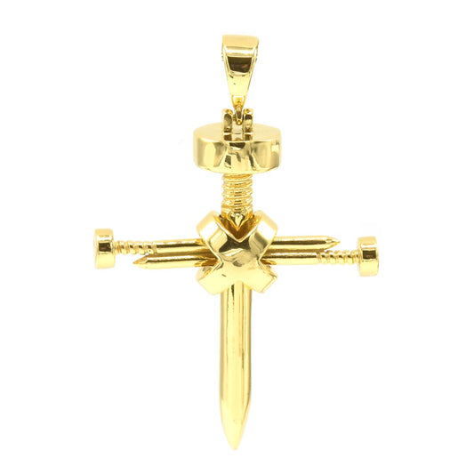 Kenzy Mii- Stainless Steel Pewter Nail Unisex Pendant
