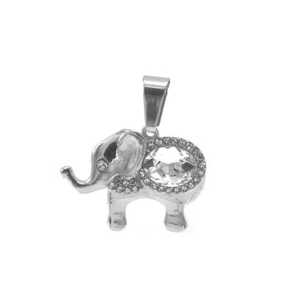 Kenzy Mii- Stainless Steel Cute Elephant Unisex Pendant