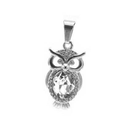 Kenzy Mii- Stainless Steel Oval Charm Unisex Pendant