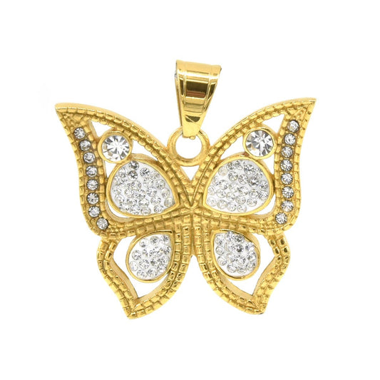 Kenzy Mii- Stainless Steel Dainty Butterfly Unisex Pendant