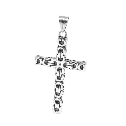 Kenzy Mii- Stainless Steel New Viking Cross Unisex Pendant