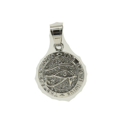 Kenzy Mii- Stainless Steel Vintage Devil Eye Unisex Pendant