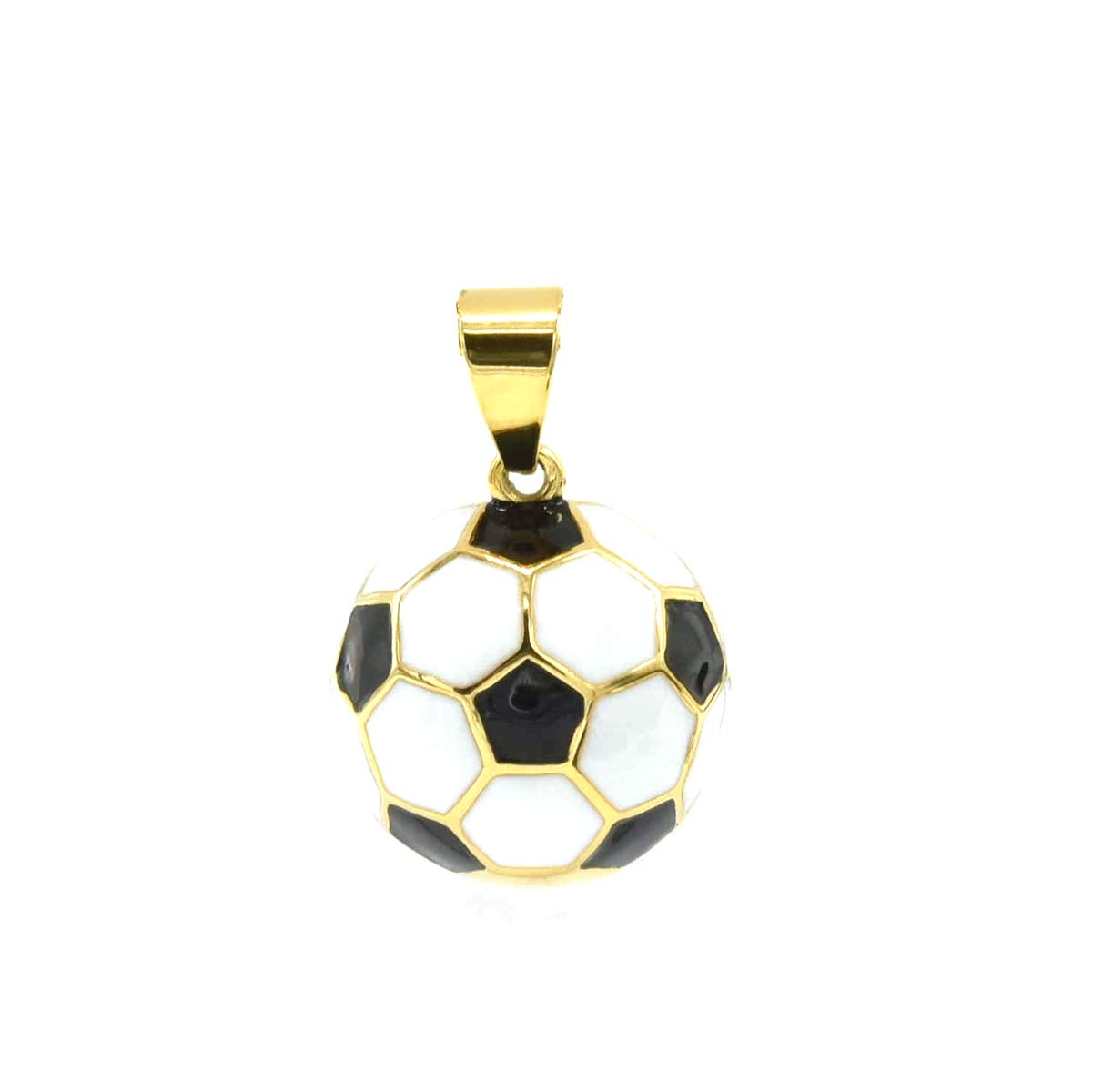 Kenzy Mii- Stainless Steel Football Unisex Pendant