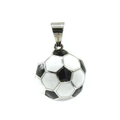Kenzy Mii- Stainless Steel Football Unisex Pendant