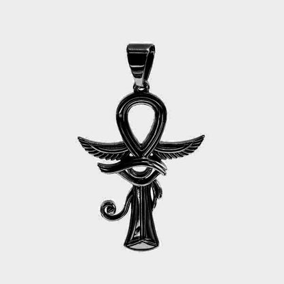 Kenzy Mii- Stainless Steel Eye of Horus Unisex Pendant