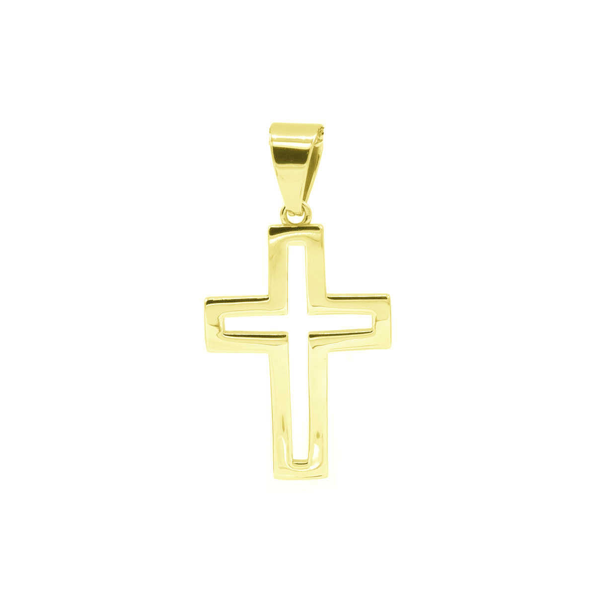 Kenzy Mii- Stainless Steel Cross Unisex Pendant