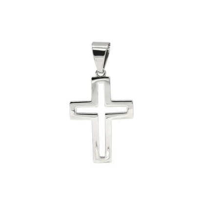 Kenzy Mii- Stainless Steel Cross Unisex Pendant