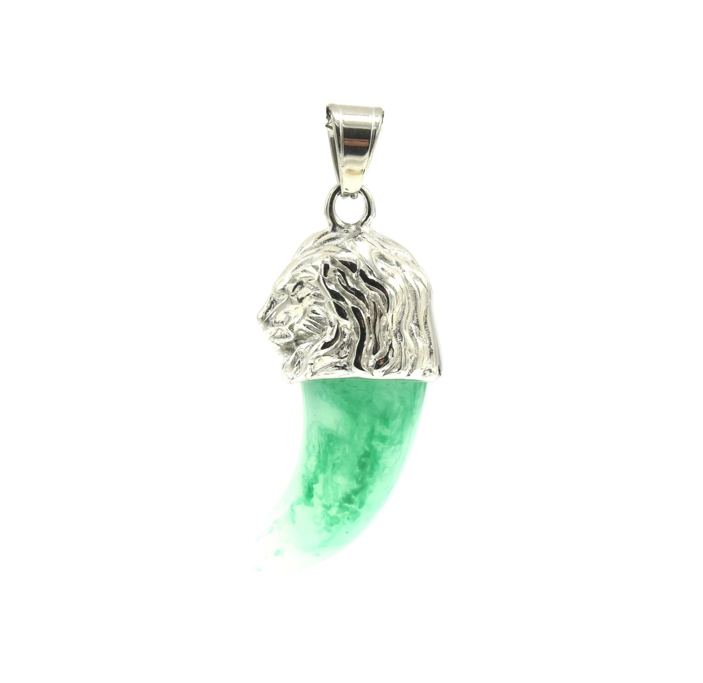 Kenzy Mii- Stainless Steel Tiger Eye Unisex Pendant
