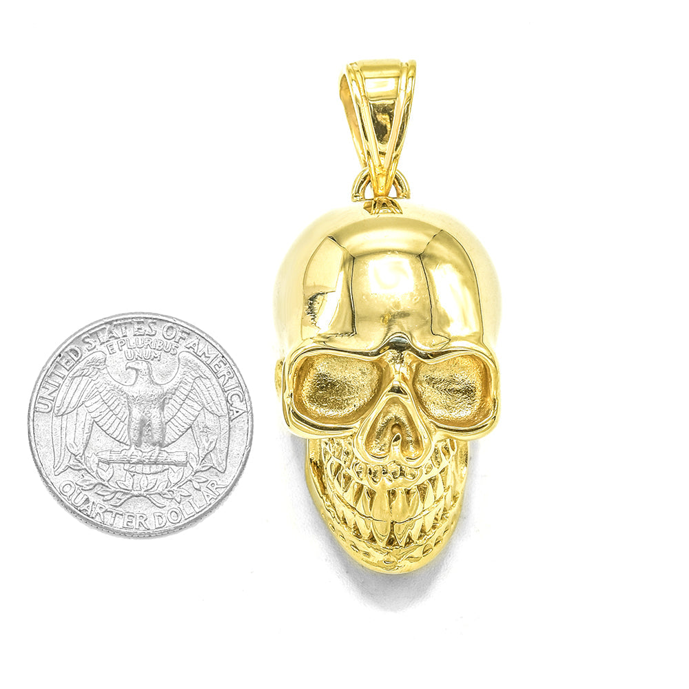 Kenzy Mii- Stainless Steel Skull Unisex Pendant
