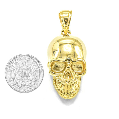 Kenzy Mii- Stainless Steel Skull Unisex Pendant